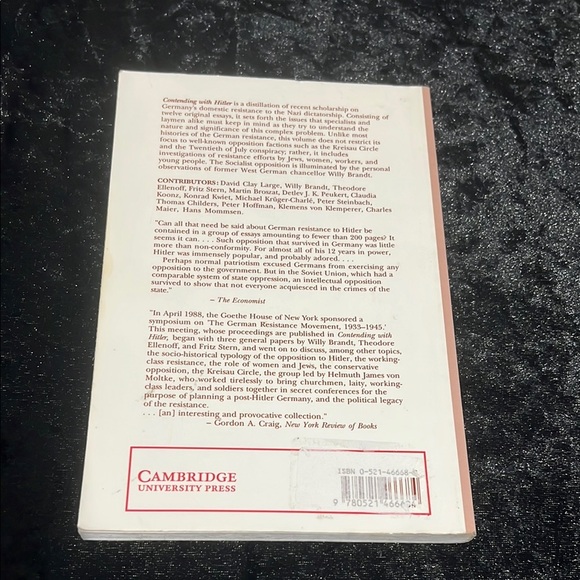 Contending with Hitler Book $10 - Picture 2 of 6